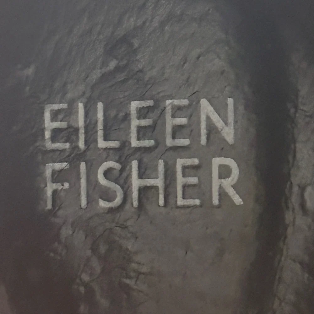 Eileen Fisher Cozy Shearling Chelsea Wedge Boots‎ 8 Black Leather Lug Gorpcore
